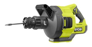 ONE+ 18V CORDLESS DRAIN AUGER, DRAIN CLOG REMOVER TOOL W 35 FT CABLE, LED LIGHT, CABLE LOCK, REMOVABLE DRUM (TOOL ONLY)